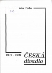 Česká divadla 1991-1992