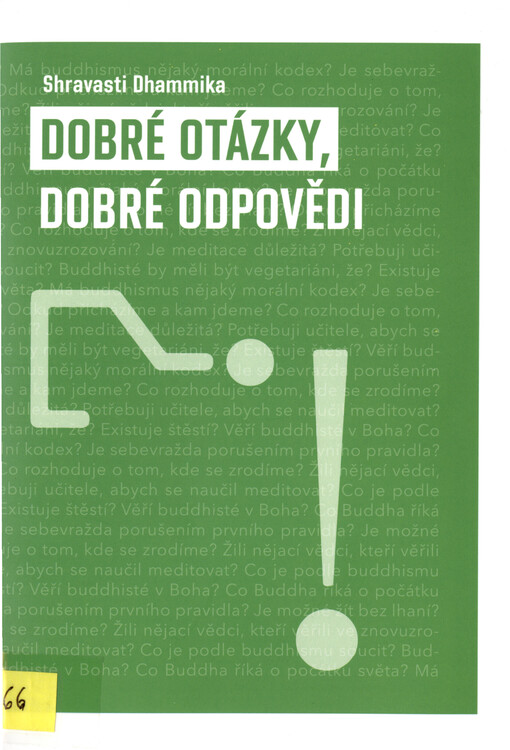 Dobré otázky, dobré odpovědi
