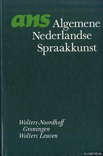 Algemene Nederlandse spraakkunst