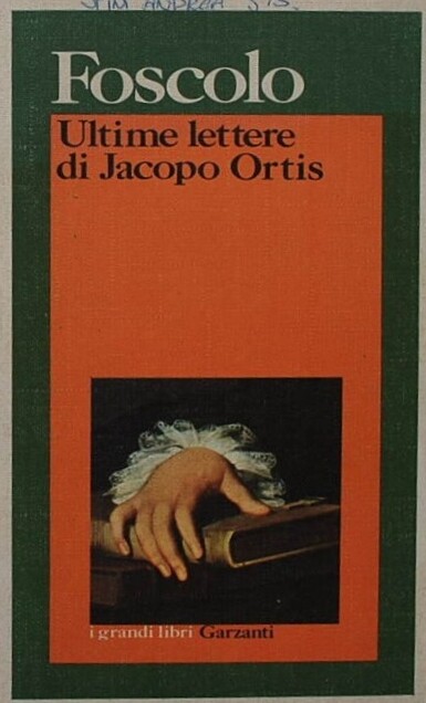 Ultime Lettere di Jacopo Ortis