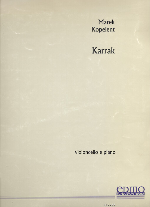Karrak violoncello e piano