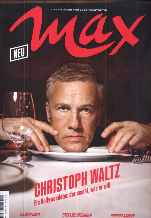 Max : das Magazin für Lebensästhetik