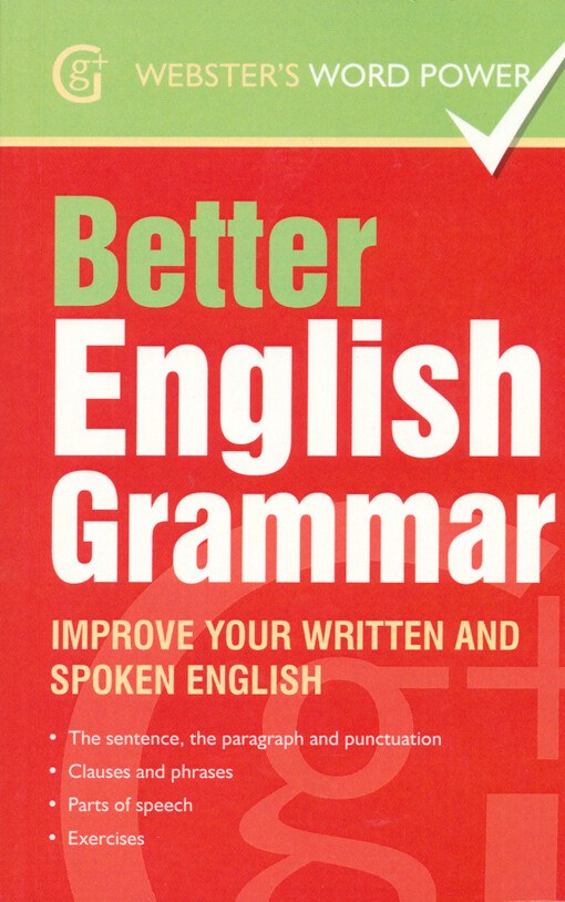 Better English grammar