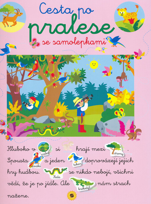 Cesta po pralese : se samolepkami