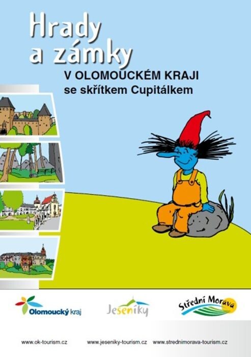 Hrady a zámky v Olomouckém kraji se skřítkem Cupitálkem