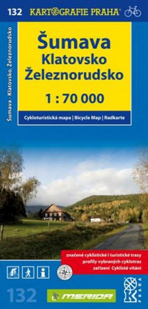 Šumava Klatovsko, Železnorudsko : cykloturistická mapa 1:70 000