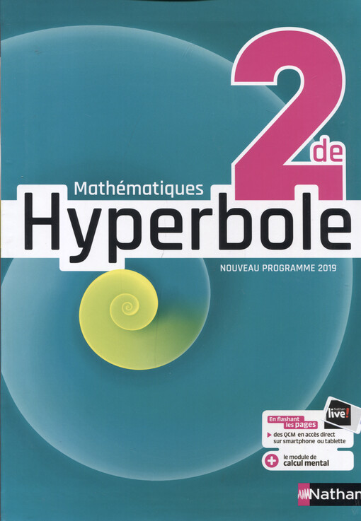 Mathématiques 2de : nouveau programme 2019