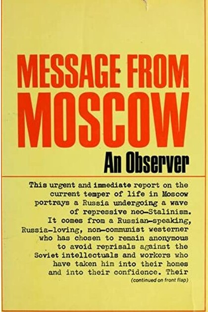Message from Moscow