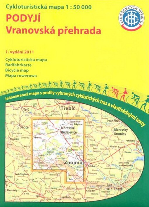 Podyjí Vranovská přehrada : cykloturistická mapa 1:50 000