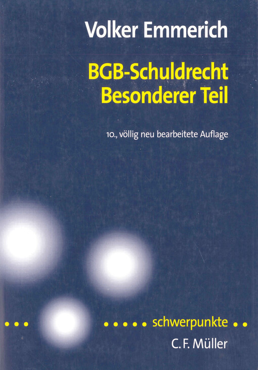 BGB-Schuldrecht, besonderer Teil