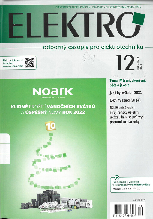 Elektro : odborný časopis pro elektrotechniku