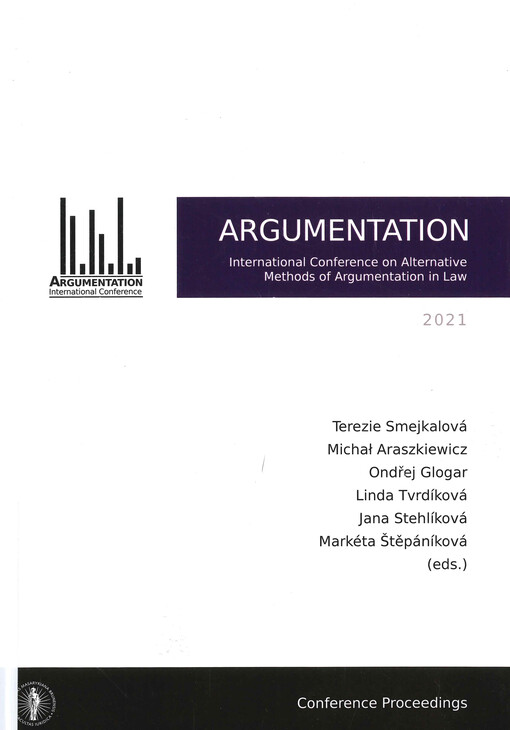 Argumentation 2021 : international conference on alternative methods of argumentation in law