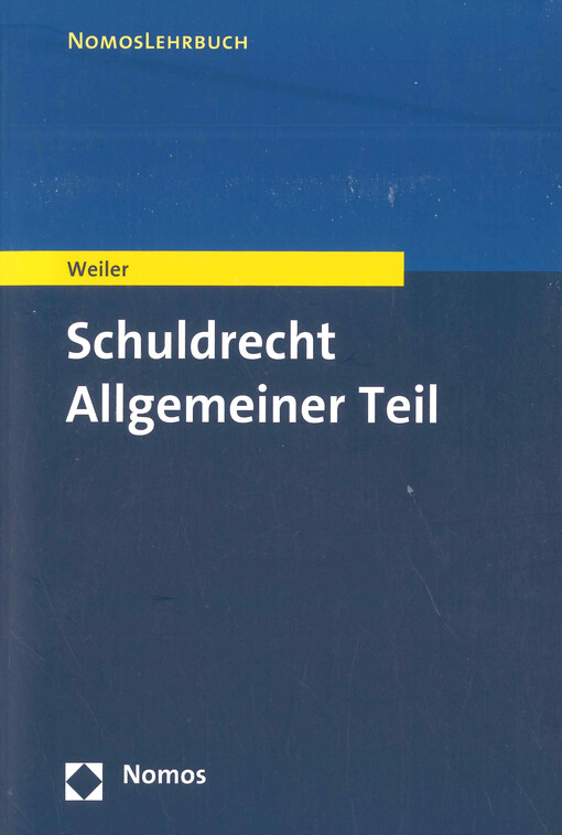 Schuldrecht : Allgemeiner Teil
