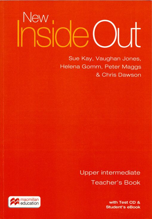 New inside out. Upper intermediate. Teacher's book