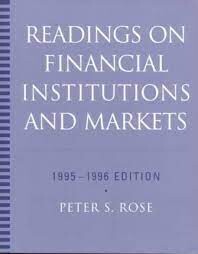 Readings on Financial Institutions and Markets 1995-1996 (Irwin Mcgraw Hill Series in Finance, Insurance and Real Estate)