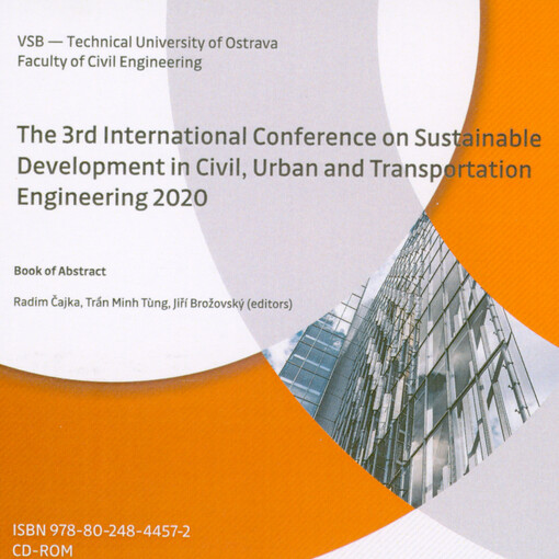 The 3rd International Conference on Sustainable Development in Civil, Urban and Transportation Engineering 2020 : book of abstract