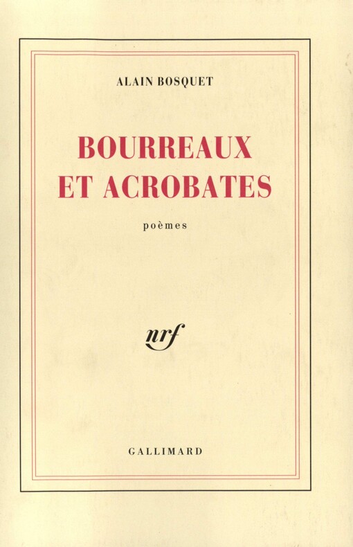 Bourreaux et acrobates