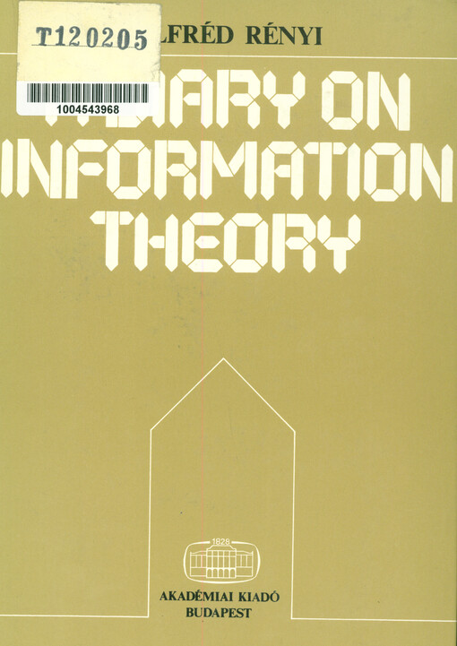 A diary on information theory