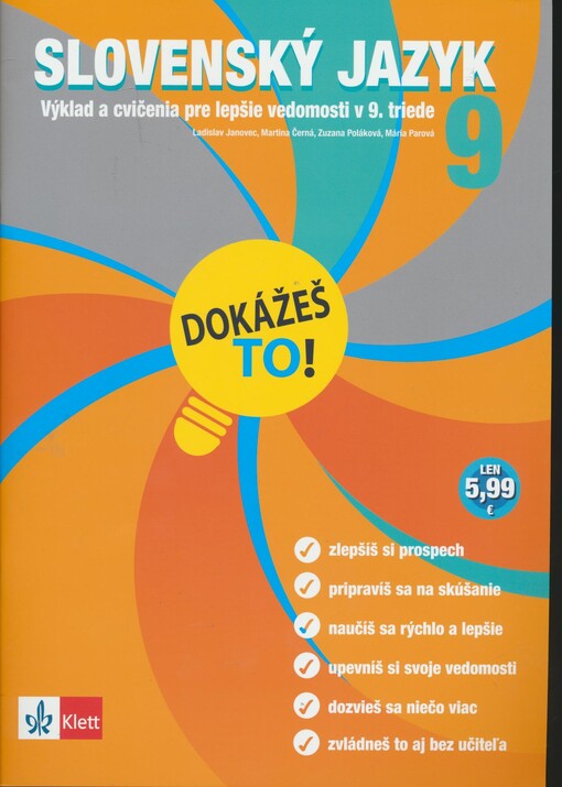Slovenský jazyk 9 : výklad a cvičenia pre lepšie vedomosti v 9. triede