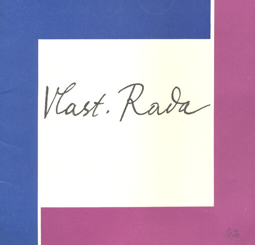 Národní umělec Vlastimil Rada :obrazy-kresby : katalog výstavy, Gottwaldov, 17. března - 30. dubna 1971