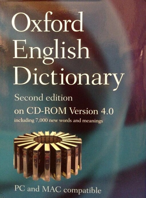 Oxford English Dictionary, 2nd Edition, Version 4.0 (Windows & Mac)