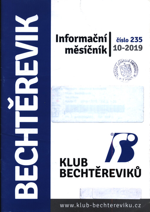 Bechtěrevik : informační občasník Klubu bechtěreviků