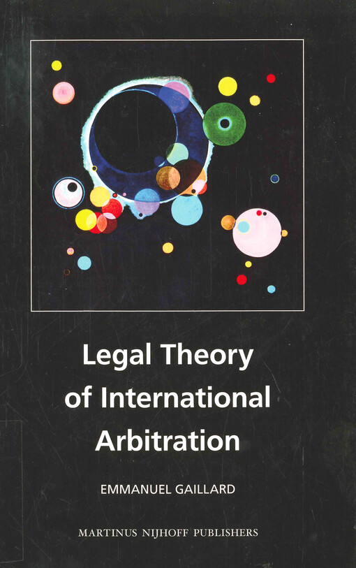 Legal theory of international arbitration