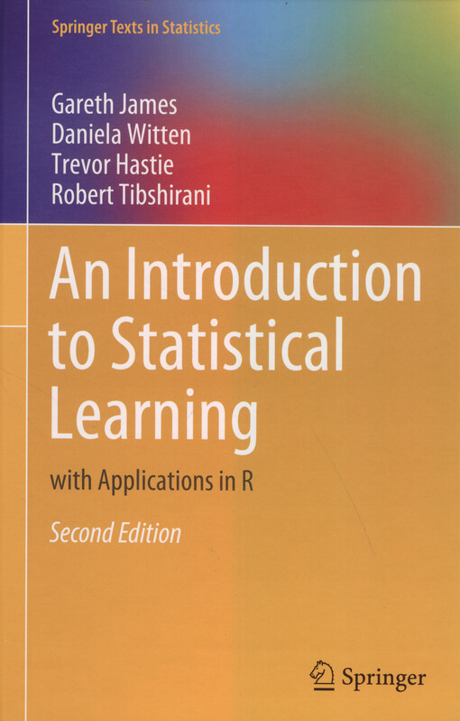 An introduction to statistical learning : with applications in R
