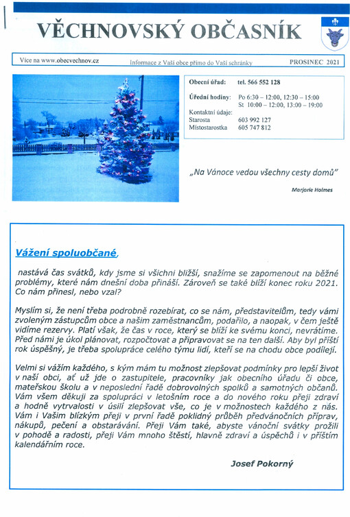 Věchnovský občasník