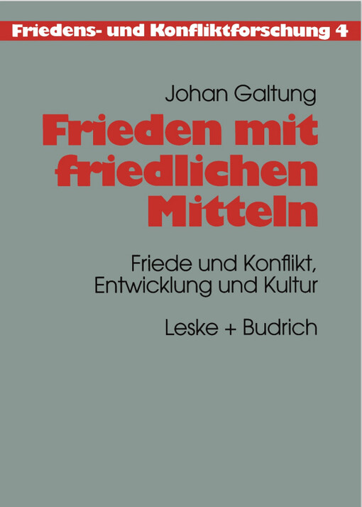 Friedens-und Konfliktforschung