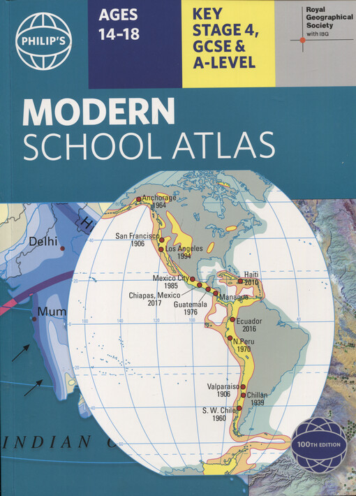 Philip's modern school atlas : Key stage 4, GCSE, A-level : ages 14-18