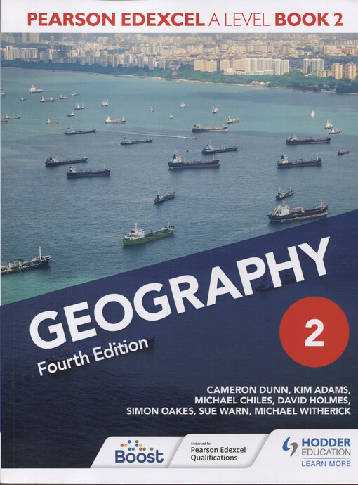 Geograhy 2 : Pearson Edexcel A level geography Book 2