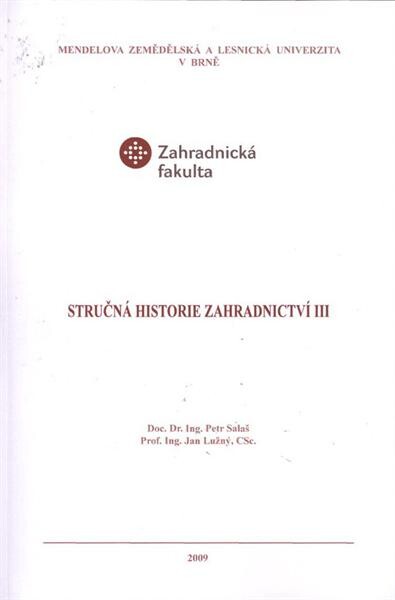Stručná historie zahradnictví III