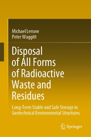 Paleohydrogeological Methods and Their Applications for Radio Active Waste Disposal (Disposal of Radioactive Waste)