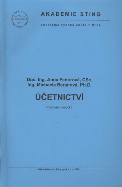 Účetnictví : pracovní pomůcka