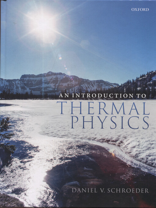 An introduction to thermal physics
