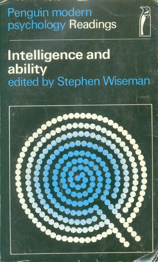 Intelligence and ability : selected readings