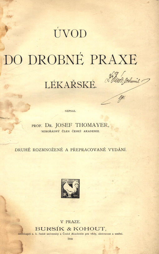 Úvod do drobné praxe lékařské