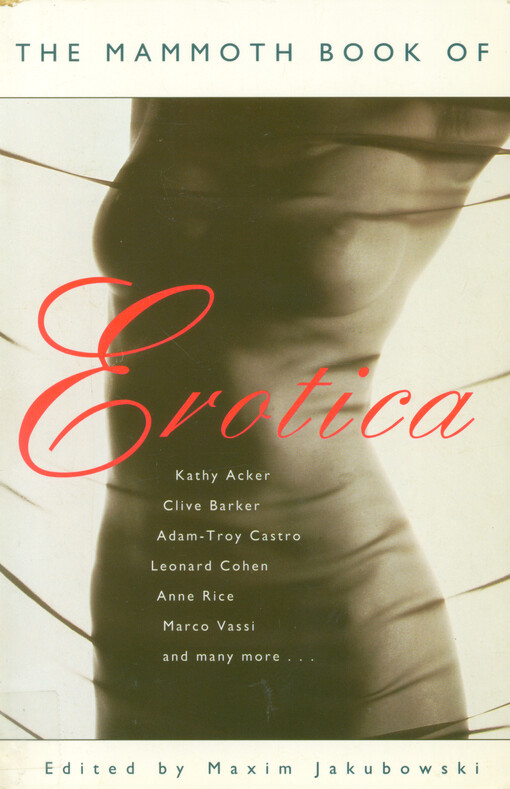 The mammoth book of erotica
