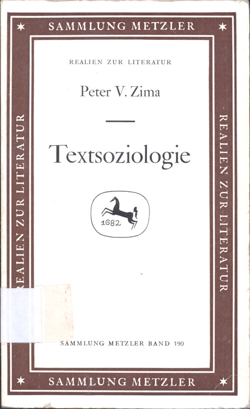 Textsoziologie : eine kritische Einführung