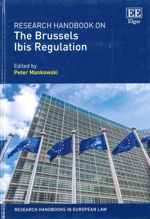 Research handbook on the Brussels Ibis Regulation