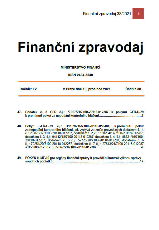 Finanční zpravodaj