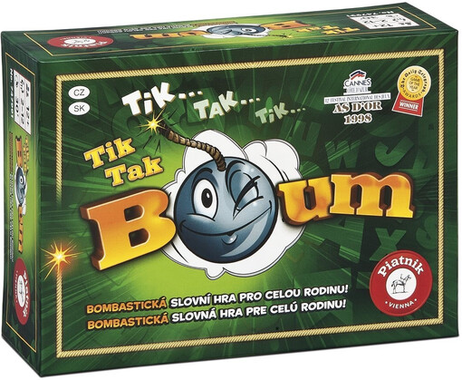 Tik Tak Bum! bombastická slovní hra pro celou rodinu! = Bombastická slovná hra pre celú rodinu!