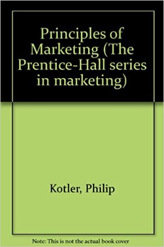 Principles of marketing (The Prentice-Hall series in marketing)