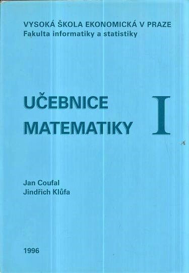 Učebnice matematiky I