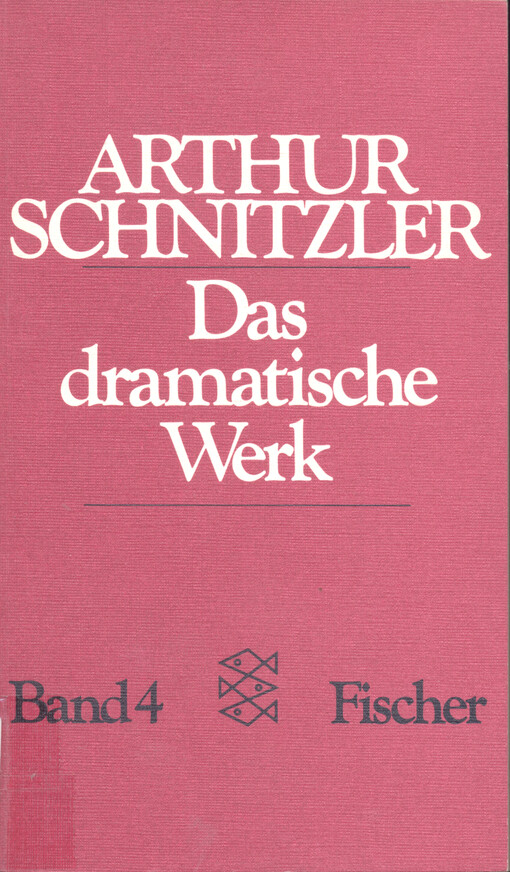 Das dramatische Werk. Bd. 4