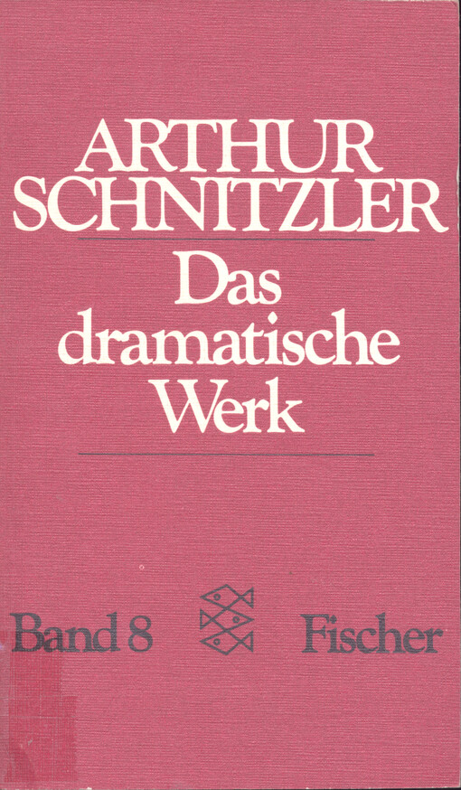 Das dramatische Werk. Bd. 8