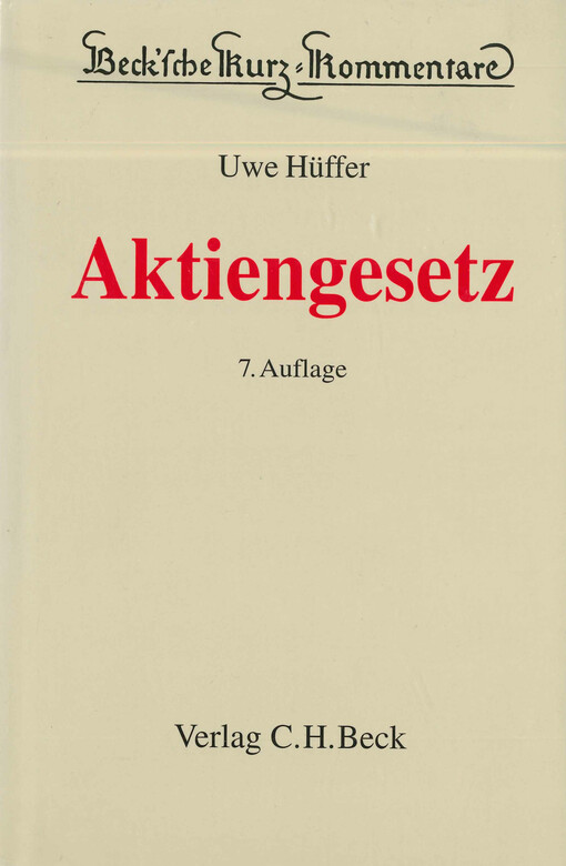 Aktiengesetz