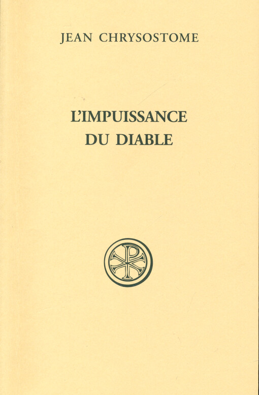Homélies sur l'impuissance du diable