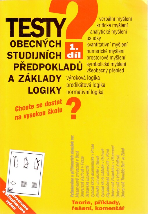 Testy obecných studijních předpokladů a základy logiky